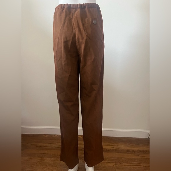 Old Friends Brown Tencel Pants, Made in USA - Picture 5 of 15